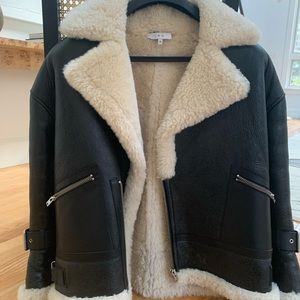 Iro digby shearling jacket. Size 36